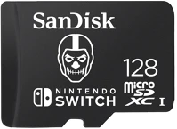 Sandisk 100/90 MB/S 215474, microsdxc kartya nint. switch - 128gb, 100/90 mb/s fortnite edt. kép