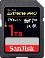 Sandisk 183533 512gb sdxc extreme pro 512gb, 170mb/s, uhs-i, class 10, v30, u3 kép