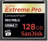 Sandisk 123845 128gb compact flash extreme pro kép