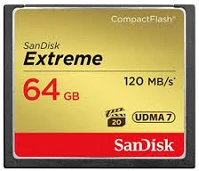 Sandisk 124094 64gb compact flash extreme kép