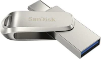 Sandisk 186467 1tb ultra dual drive luxe usb type-c flash drive silver kép