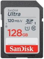 Sandisk 186498 Sdxc ultra kártya 128gb, 120mb/s, cl10, uhs-i () kép