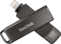 Sandisk 186553 Ixpand flash drive luxe usb-c/lightning 128gb kép