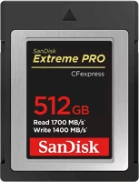 Sandisk SDCFE-512G-GN4NN Extreme pro cfexpress™  memóriakártya (1700/1400 mb/s  sebesség) 512gb kép