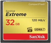 Sandisk SDCFXSB-032G-G46 32gb compact flash  extreme udma7 vpg-20 kép