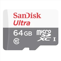Sandisk SDSQUNR-064G-GN3MA 64gb microsdxc  ultra cl10 + adapter (186524 / ) kép
