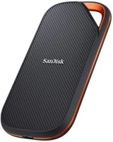 Sandisk SDSSDE82-2T00-G25 Extreme pro 2tb usb4 vízálló ütésálló külső ssd fekete-narancssárga kép