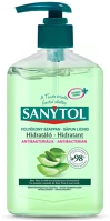 Sanytol 3045206501200 fertőtlenítő és hidratáló folyékony szappan zöld tea és aloe vera kép