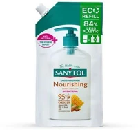 Sanytol COR_KHSZ72 Folyékony szappan, utántöltő, 500 ml, mandula kép