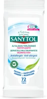 Sanytol DA503XSZHT3045206313605 fertőtlenítő tisztító kendő általános színezékmentes, antiallergén kép