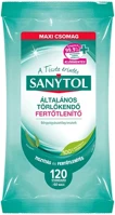 Sanytol DA503XSZWY3045206313506 Fertőtlenítő tisztító kendő 120db/csg kép