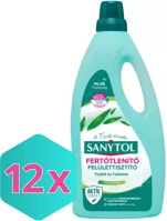 Sanytol DA503XSZWYK3045206312202 Fertőtlenítő felülettisztító eucalyptus 1l karton - 12 db kép