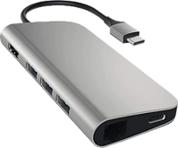 Satechi ST-TCMAM aluminium type-c multi-port adapter (hdmi kép