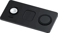 Satechi ST-X3TWCPM Trio apple watch/airpods/iphone fekete töltőállomás kép