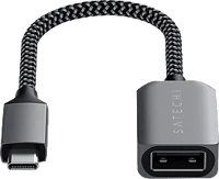 Satechi ST-UCATCM Type-c/usb asztroszürke kábel kép