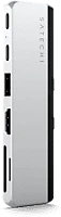 Satechi 1X 6K/60HZ OR Dual usb type-c hub surface pro 9-hez, ezüst (st-hsp9p) kép