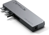 Satechi 3.0, 1XETHERNET, 1XUSB-C, 1XAUDIO Aluminium pro mini asztroszürke hub kép