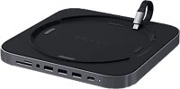 Satechi ST-ABHFM Type-c mac mini asztroszürke hub és állvány kép
