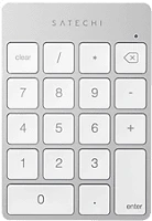 Satechi ST-XLABKS Aluminum bluetooth extended keypad silver kép
