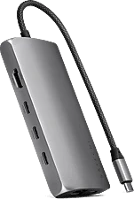 Satechi ST-P8KEM Type-c 8k hdmi asztroszürke hub kép