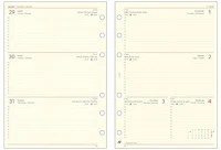 Saturnus 26SL311-CHA Kalendárium betét, tervező, heti, 