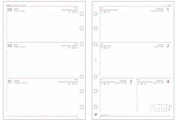 Saturnus 26SL311-FEH Kalendárium betét, tervező, heti, 