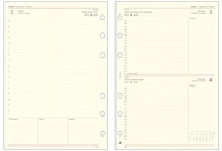 Saturnus 26SL312-CHA Kalendárium betét, tervező, napi, 