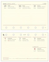 Saturnus 26SS311-CHA Kalendárium betét, tervező, heti, 