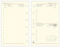 Saturnus 26SS312-CHA Kalendárium betét, tervező, napi, 