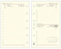 Saturnus COR_NKS312U Kalendárium betét, tervező, napi, 