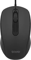 Savio MB-02 Vezetékes egér fekete kép