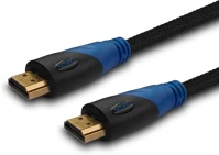 Savio SAVIO CL-49 Hdmi kábel 5 m hdmi a-típus (standard) fekete, kék kép