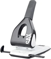 Sax 04.0005001 Lyukasztó  618 design 2 lyukú fém 65 lap fekete kép