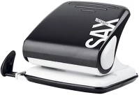 Sax 7310038005 Lyukasztó  418 design 2 lyukú fém 25 lap fekete kép