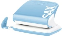 Sax 7310094006 Lyukasztó  318 design 2 lyukú fém 20 lap világoskék kép