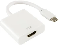 Sbox AD.HDMI-TYPEC/R 15cm hdmi f - type-c m usb 3.1/10gbps adapter kép