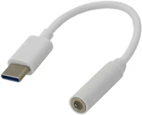 Sbox AD.TYPEC-3.5MM/R Adapter, adapter 3.5 mm female -> type-c male kép