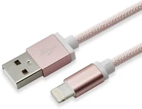 Sbox IPH7-RG Mobiltelefon kábel rózsaszín arany 1,5 m usb a lightning kép