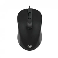 Sbox W028412 M-901b vezetékes 3d optikai egér - usb, 1000 dpi - fekete kép