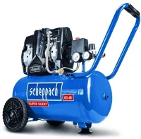 Scheppach HC 25 SI Hc 25 si - 24 literes, 8 bar csendes olajmentes kéthengeres kompresszor kép