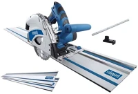Scheppach PL 55 merülőfűrész, 230v, 1200watt, 5500rpm, 16cm-es fűrészlap, 2x70cm kép