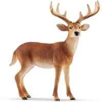Schleich 14818 Fehérfarkú szarvas figura (14818) kép