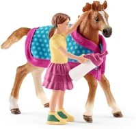 Schleich 42361 Csikó takaróval (42361) kép