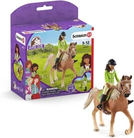 Schleich 42542 Horse club sarah & mystery figurák (42542) kép