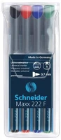 Schneider 112294 Alkoholos marker ohp 0,7mm tűhegyű  maxx 222 f 4 klf. szín