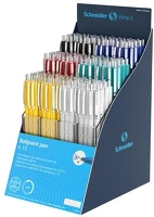 Schneider 305052 Golyóstoll display, 0,5 mm, nyomógombos,  