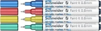Schneider COR_TSC010V42 Metálfényű marker készlet, 0,8 mm,  