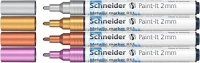 Schneider COR_TSC011V41 Metálfényű marker készlet, 2 mm,  