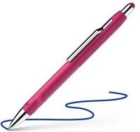 Schneider COR_TSCEPSPI golyóstoll, 0,7 mm, nyomógombos, érintőképernyőhöz, szederszínű kép