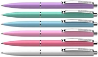 Schneider COR_TSCK15PV50 Golyóstoll, 0,5 mm, nyomógombos, vegyes pasztelt tolltest,  